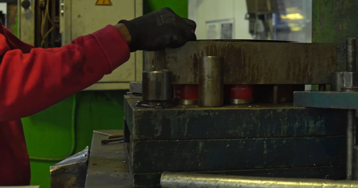 Industrial chemical manufacturing facility